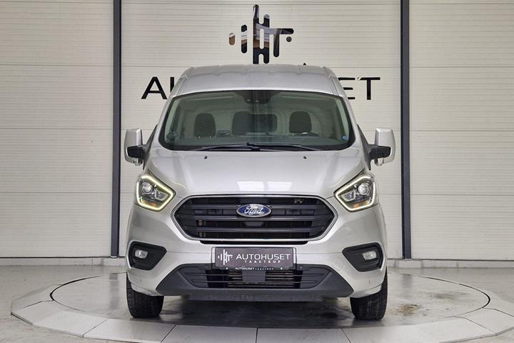 Sølv Ford Transit Custom 300 L1 fra 2018