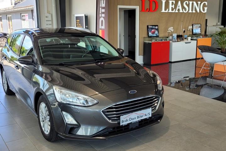 Grå Ford Focus fra 2019