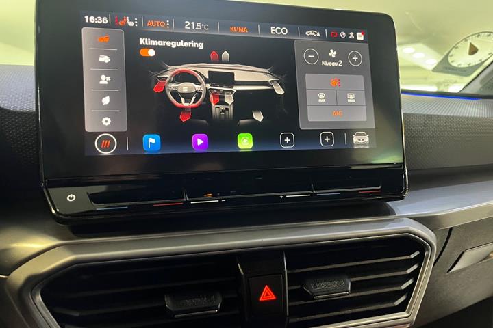 Grå Seat Leon fra 2021