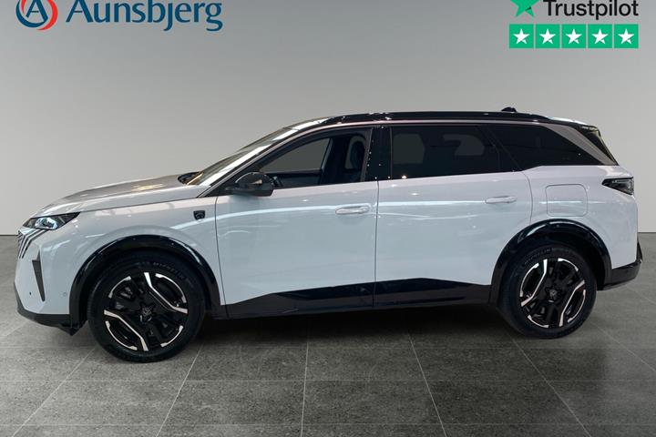 Hvid Peugeot e-5008 fra 2025