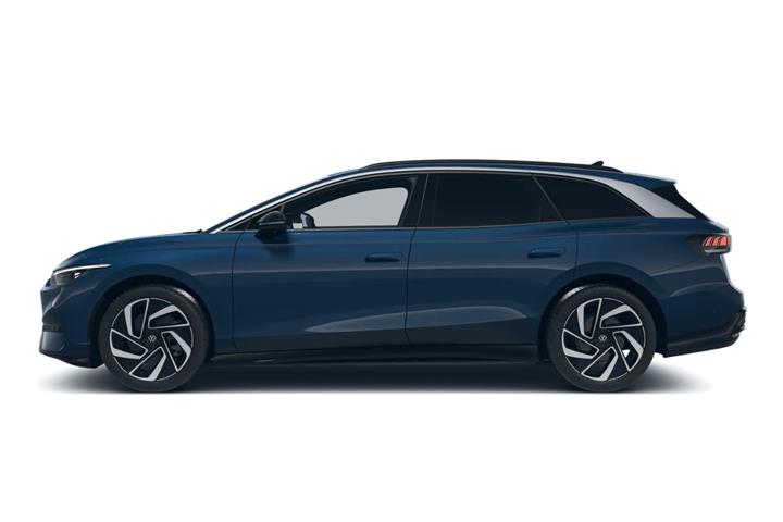 Blå VW ID.7 fra 2026