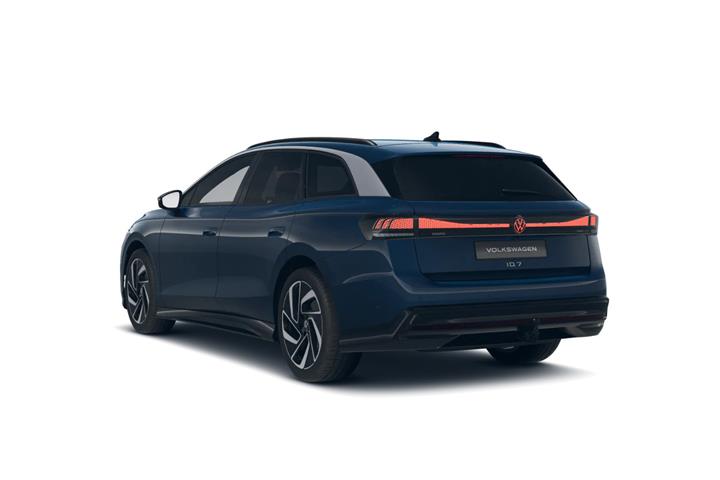 Blå VW ID.7 fra 2026