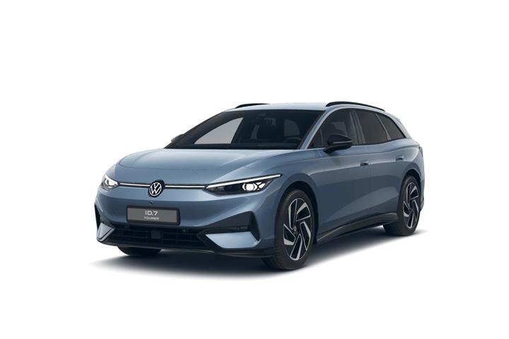 Blå VW ID.7 fra 2026