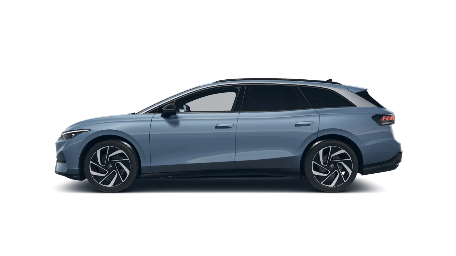 Blå VW ID.7 fra 2026