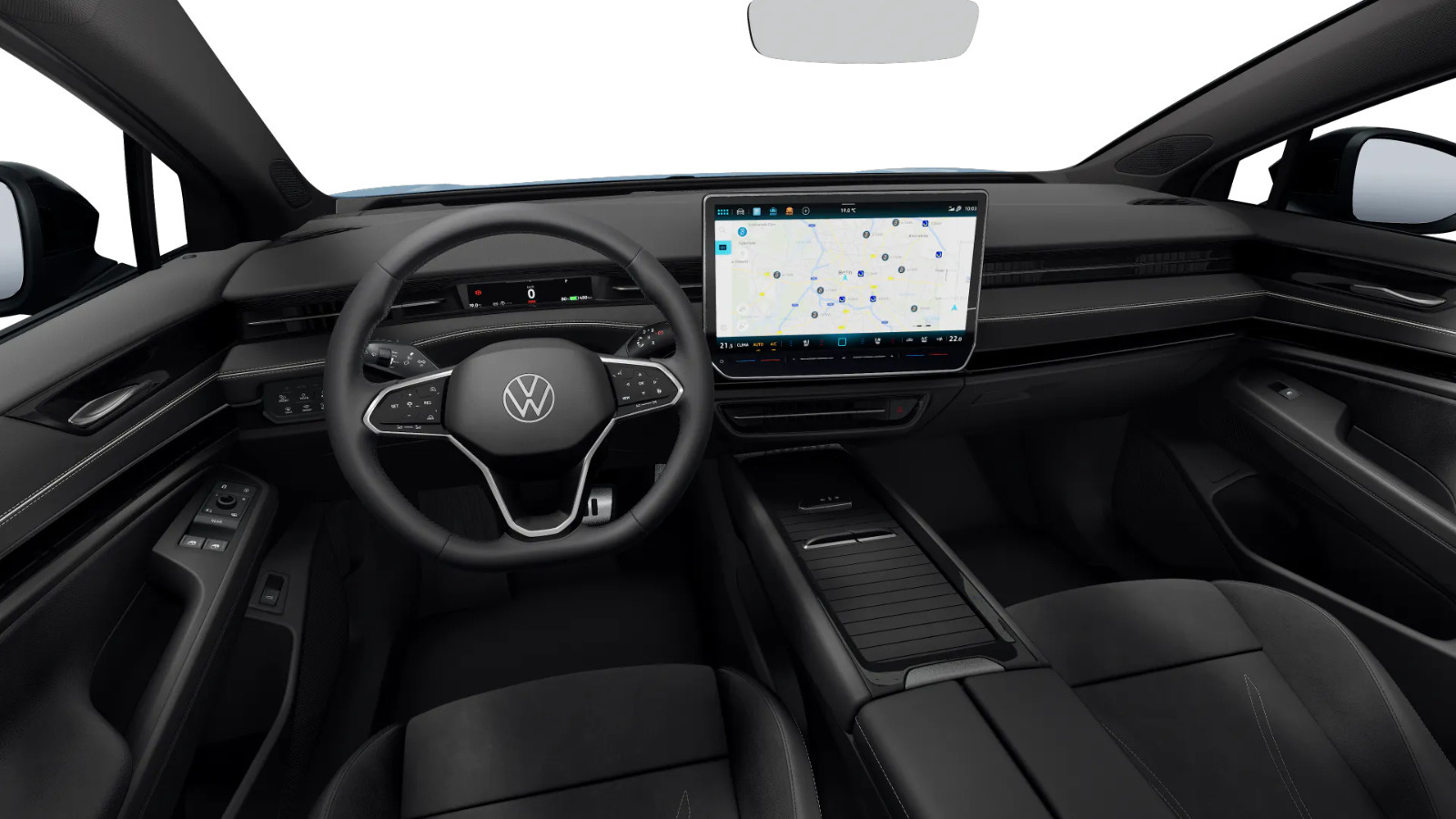 Blå VW ID.7 fra 2026