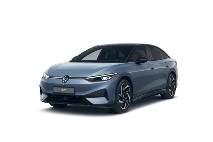 Blå VW ID.7 fra 2026