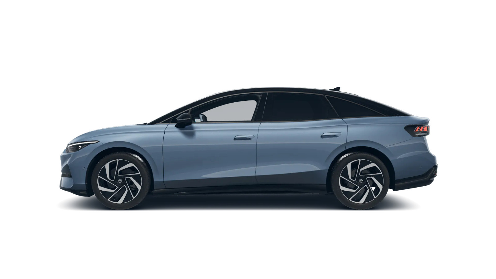 Blå VW ID.7 fra 2026