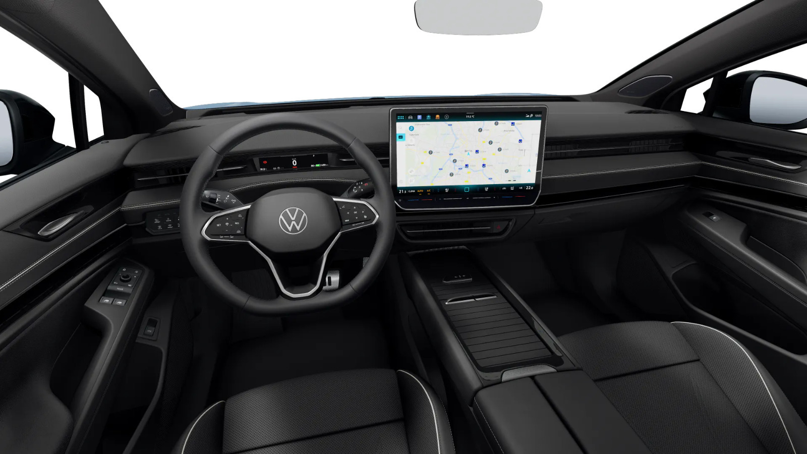 Blå VW ID.7 fra 2026