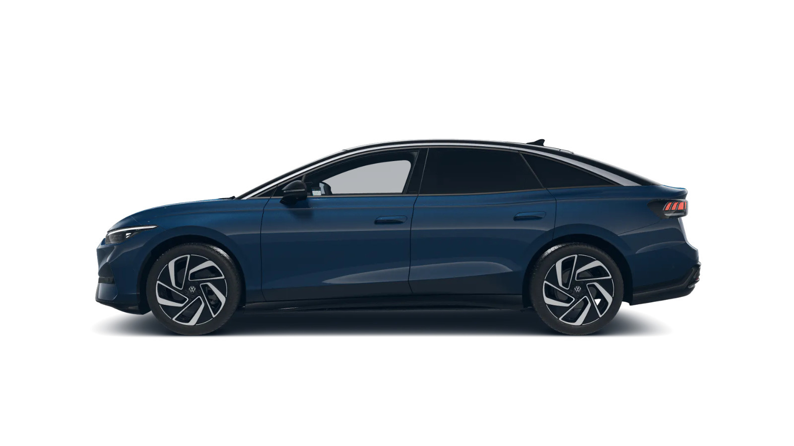 Blå VW ID.7 fra 2026