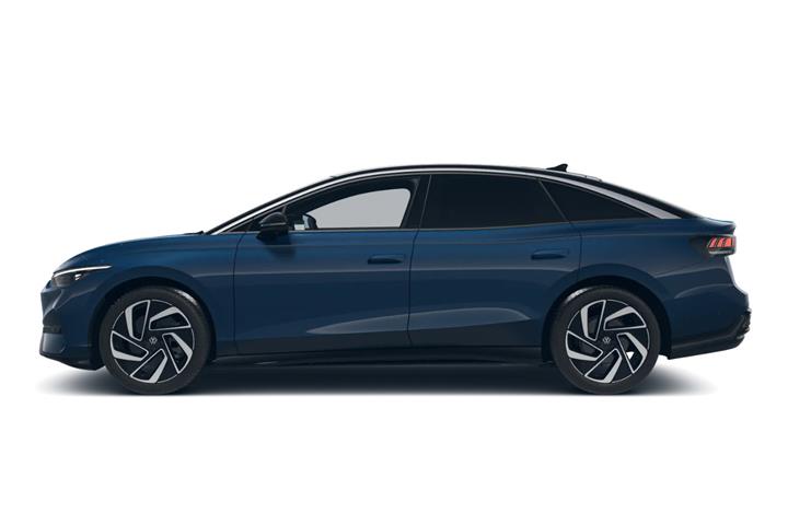 Blå VW ID.7 fra 2026