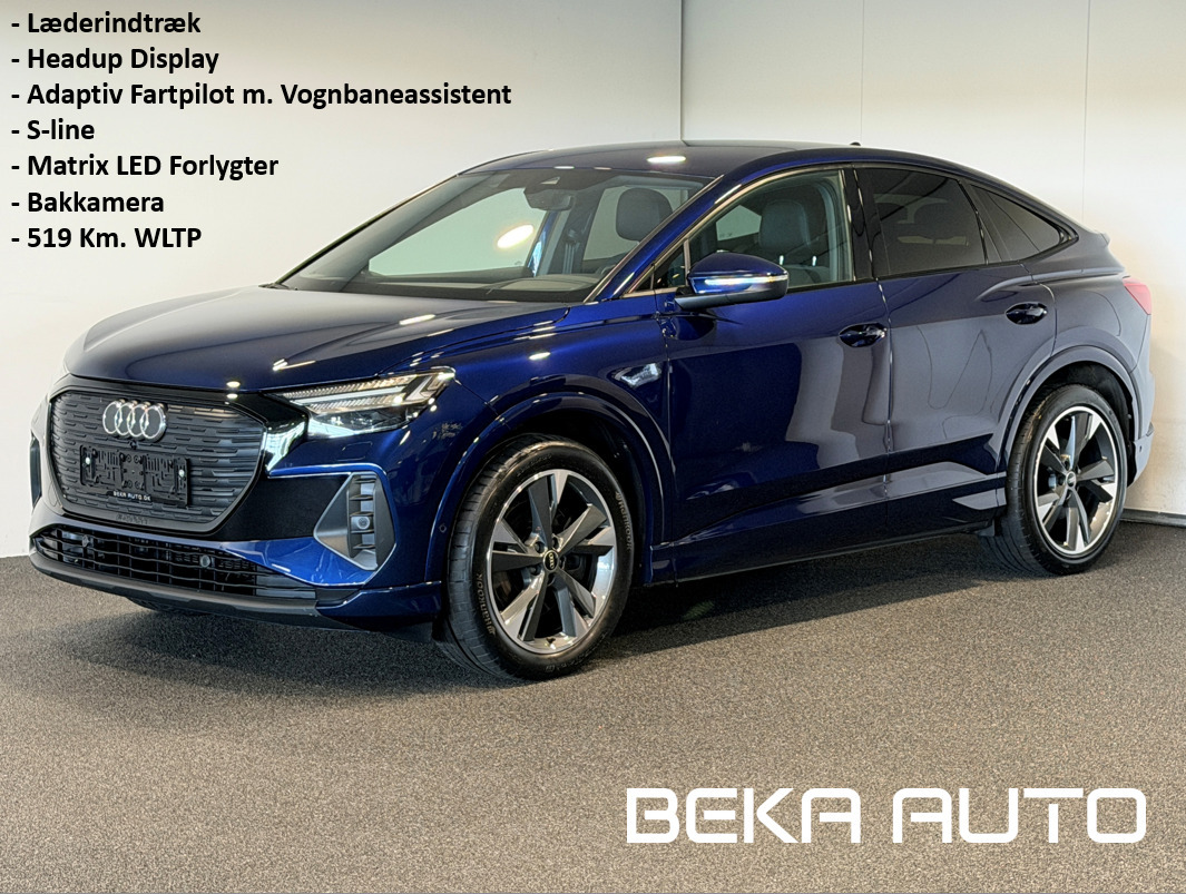 Audi Q4 e-tron 40 S-line Sportback