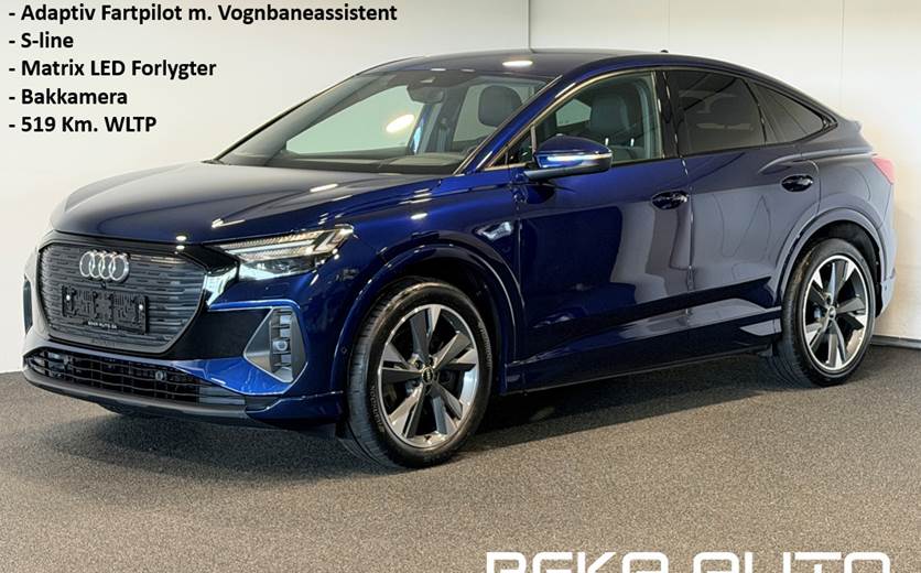 Audi Q4 e-tron 40 S-line Sportback