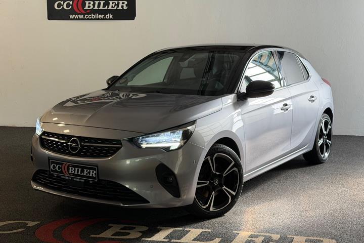 Grå Opel Corsa fra 2021