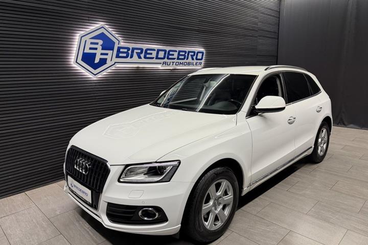 Hvid Audi Q5 fra 2016
