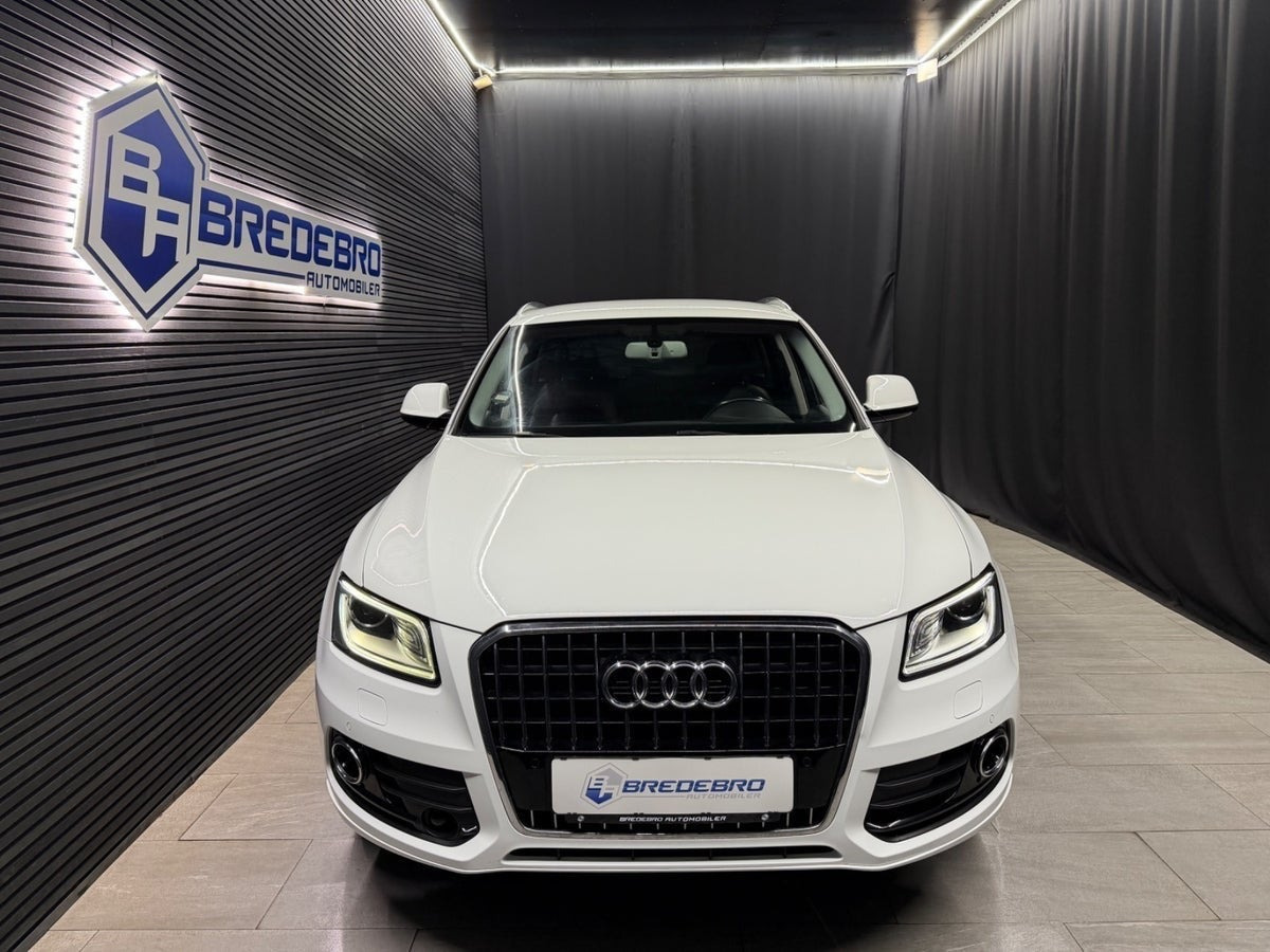 Hvid Audi Q5 fra 2016