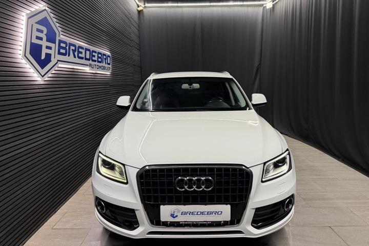 Hvid Audi Q5 fra 2016