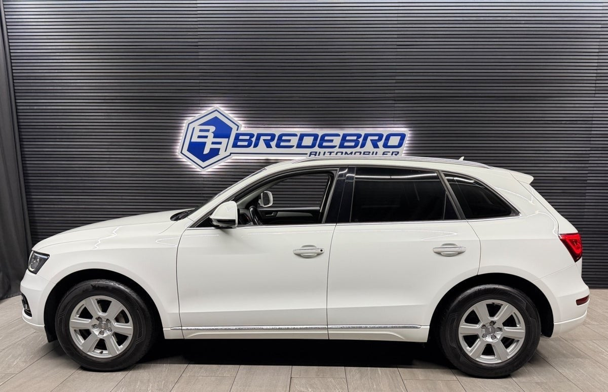 Hvid Audi Q5 fra 2016