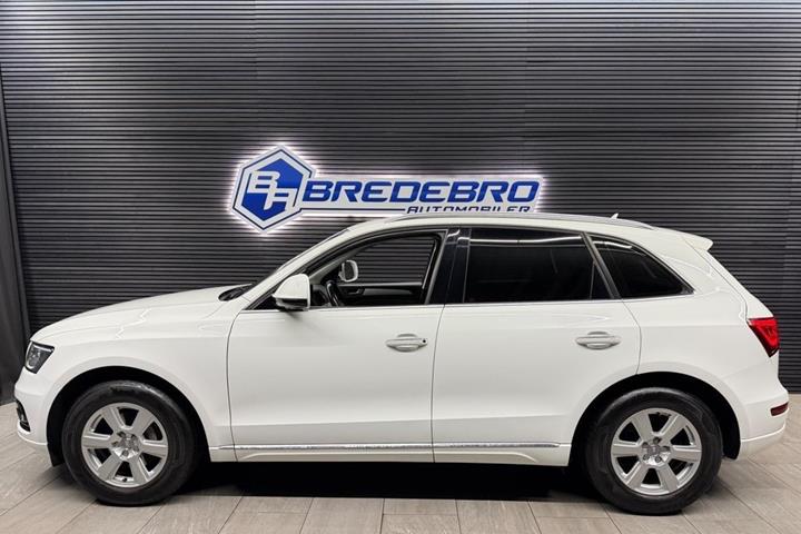 Hvid Audi Q5 fra 2016
