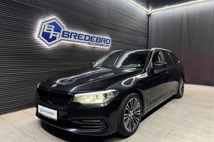 Sort BMW 530d fra 2017