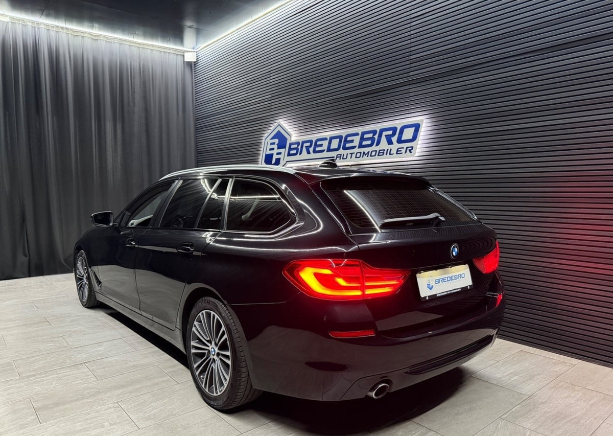 Sort BMW 530d fra 2017