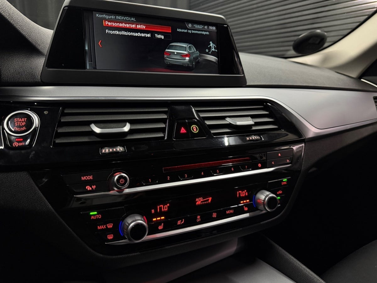 Sort BMW 530d fra 2017
