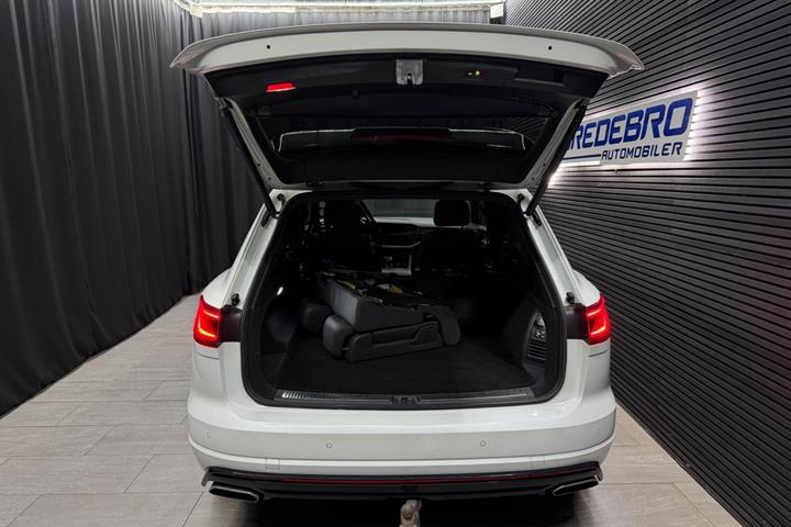Hvid VW Touareg fra 2018