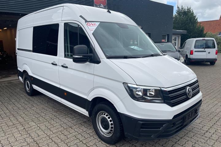 Hvid VW Crafter 35 fra 2019