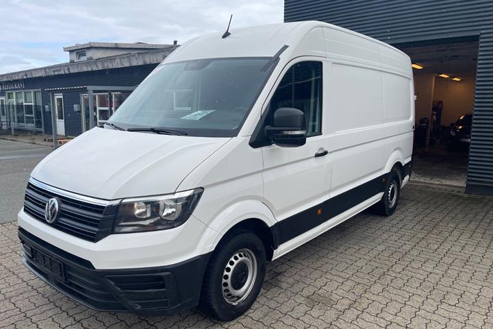 Hvid VW Crafter 35 fra 2019