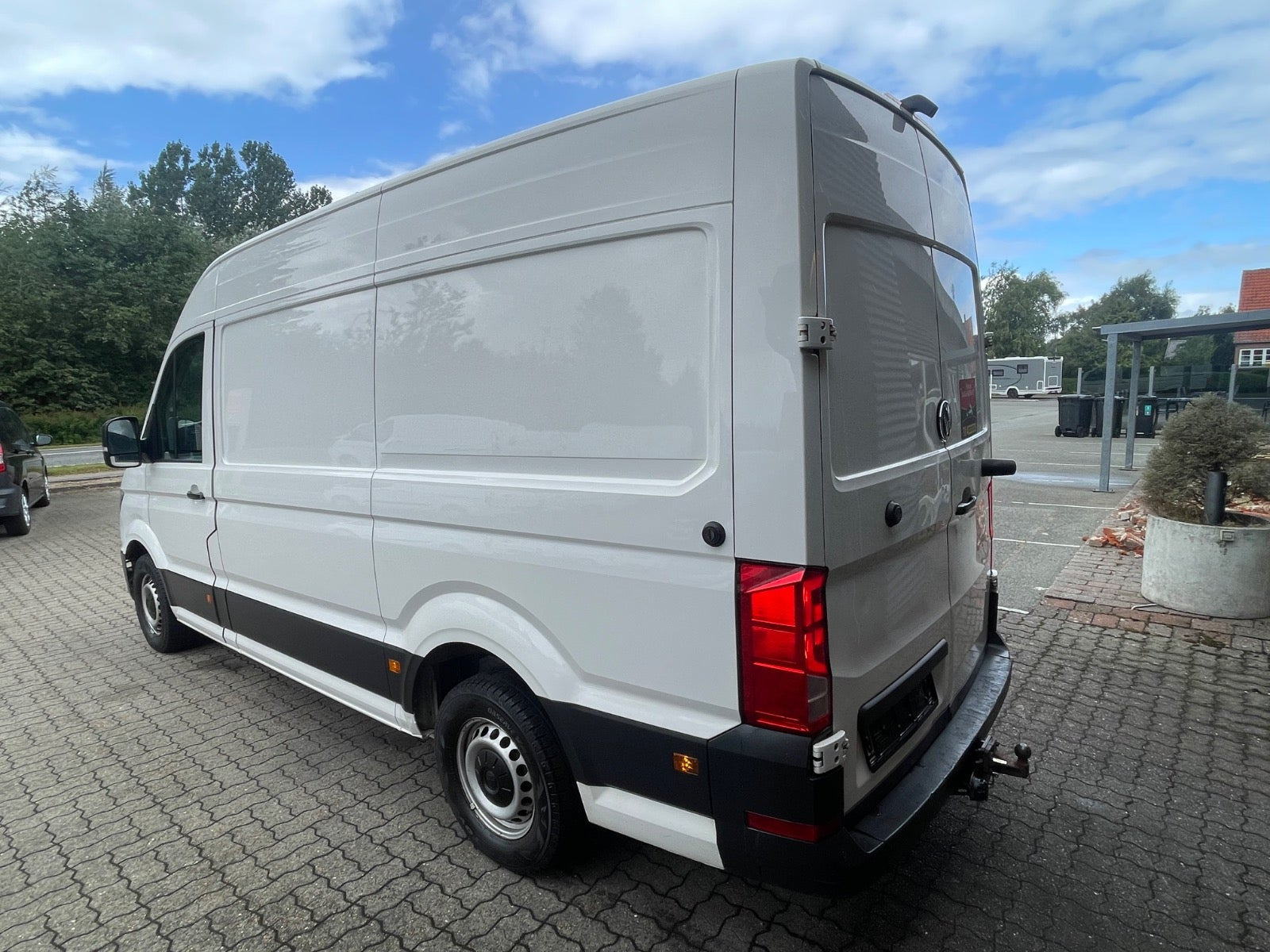 Hvid VW Crafter 35 fra 2019