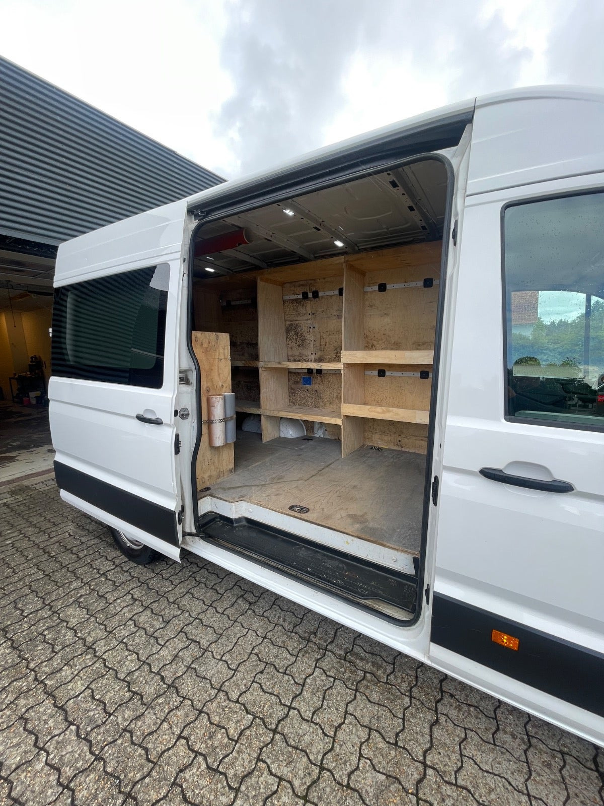 Hvid VW Crafter 35 fra 2019