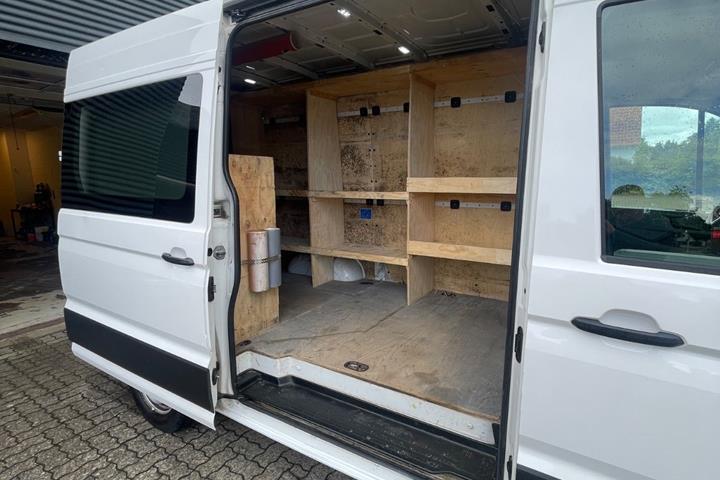 Hvid VW Crafter 35 fra 2019