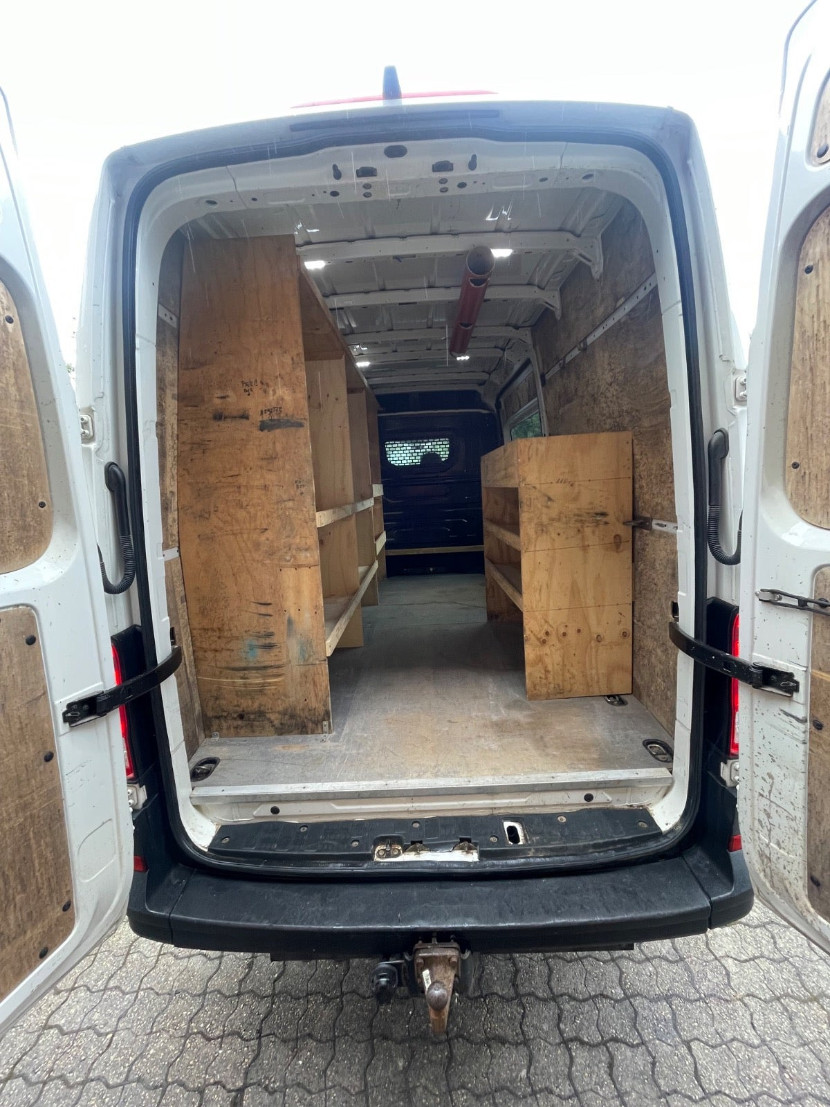 Hvid VW Crafter 35 fra 2019