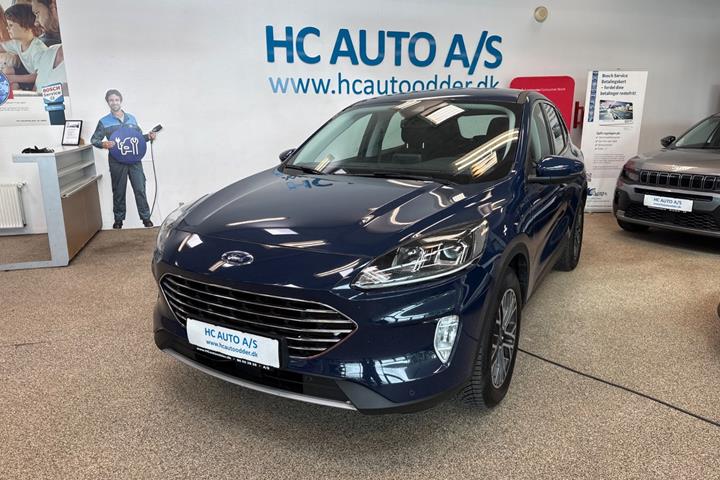 Blå Ford Kuga fra 2020