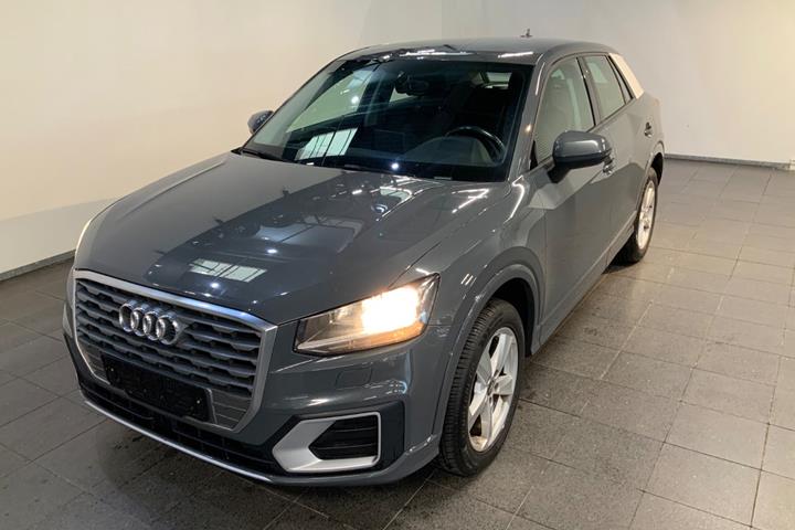 Grå Audi Q2 fra 2018