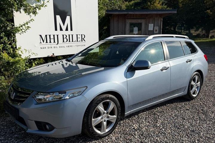 Blå Honda Accord fra 2012