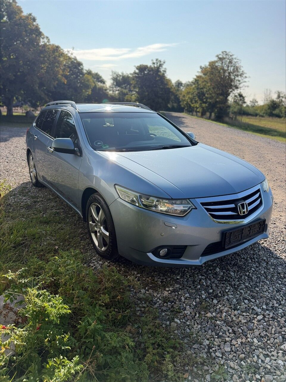 Blå Honda Accord fra 2012