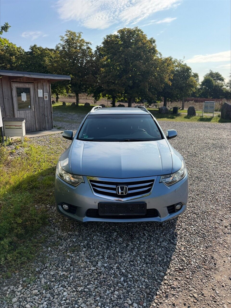 Blå Honda Accord fra 2012