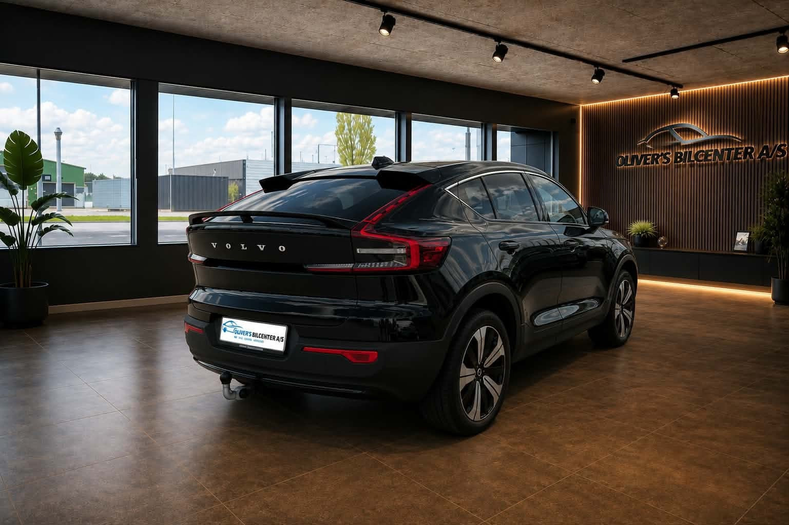 Sort Volvo C40 fra 2022
