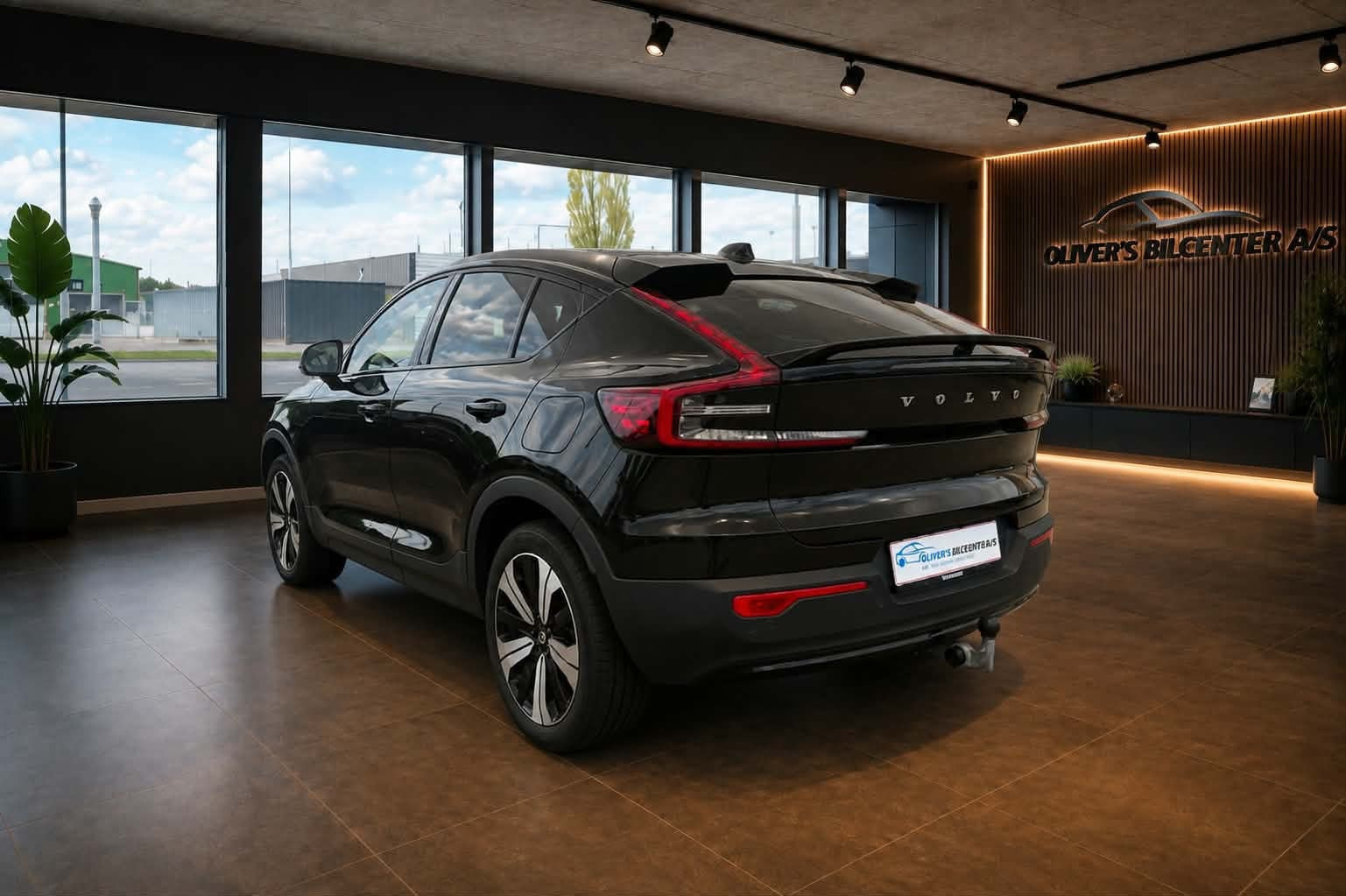 Sort Volvo C40 fra 2022