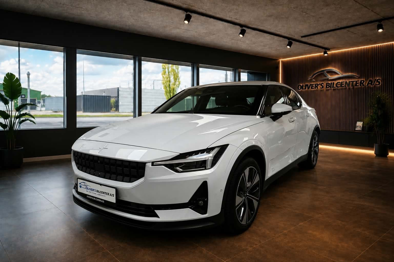 Sølv Polestar 2 fra 2023