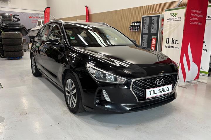 Sort Hyundai i30 fra 2017