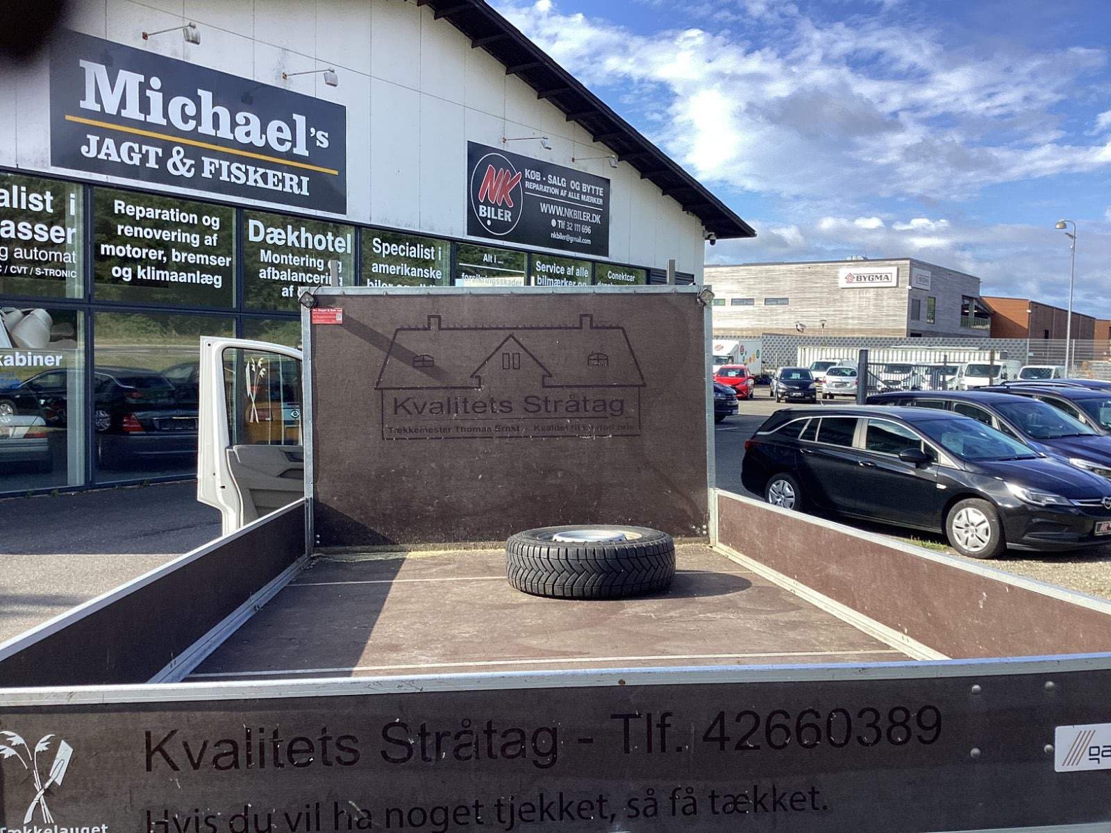 Brun VW Crafter 35 fra 2021