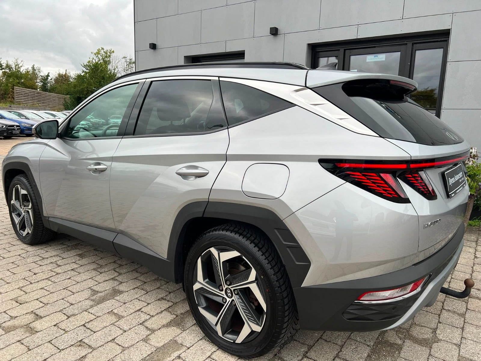 Grå Hyundai Tucson fra 2022