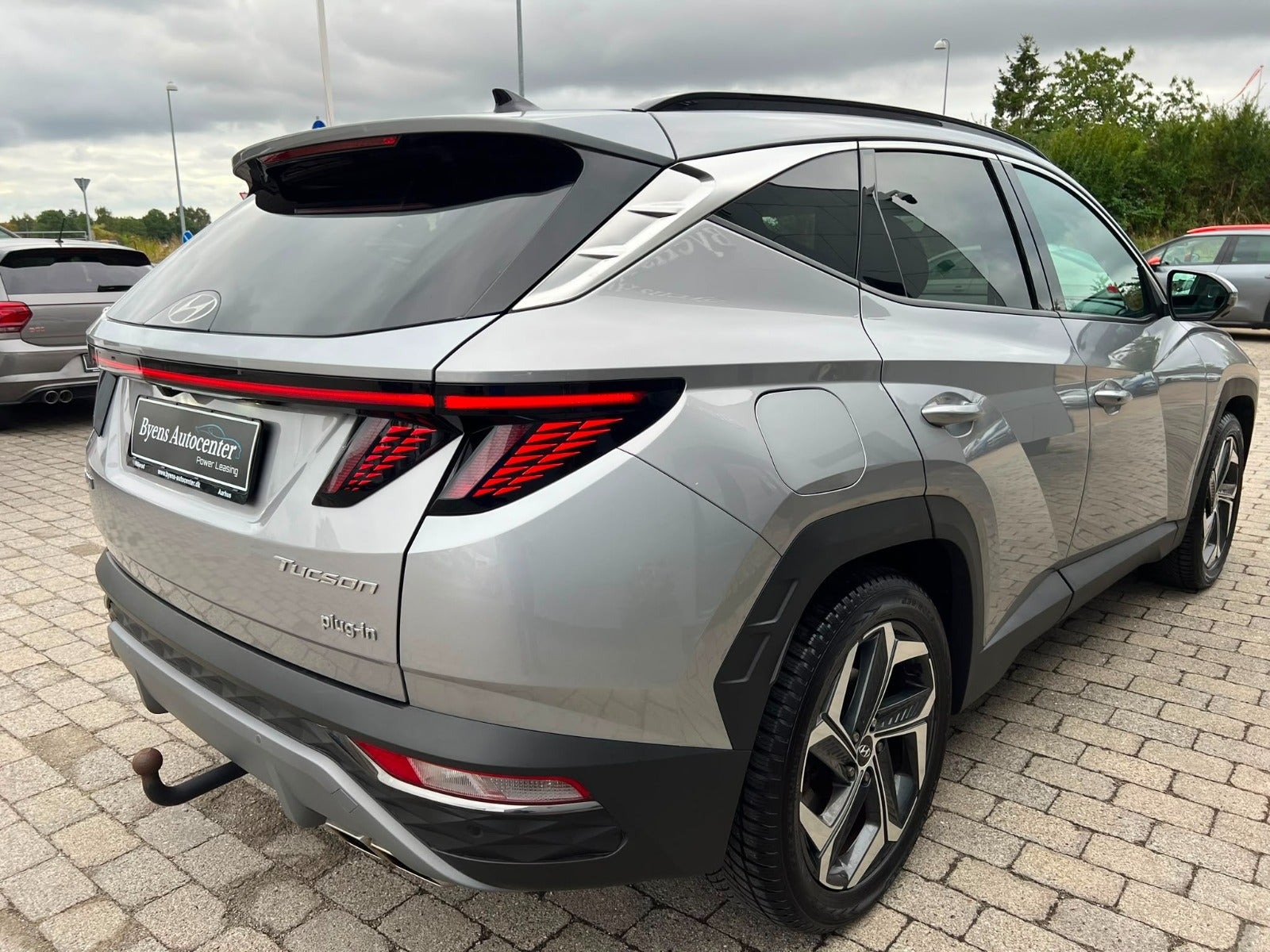 Grå Hyundai Tucson fra 2022
