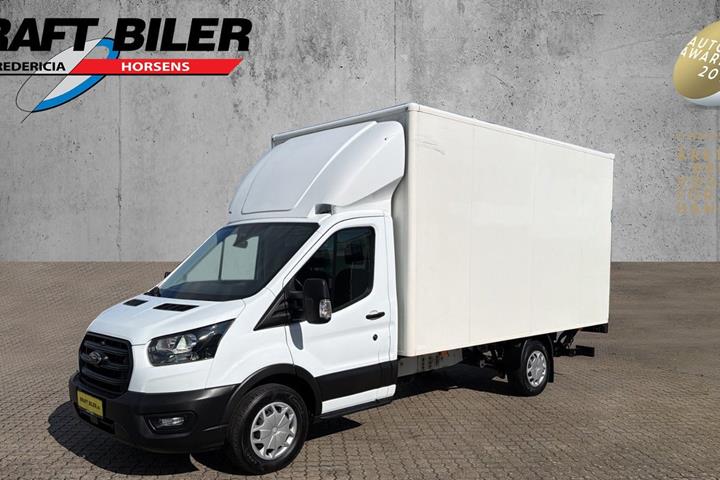 Hvid Ford Transit 350 L3 Chassis fra 2023