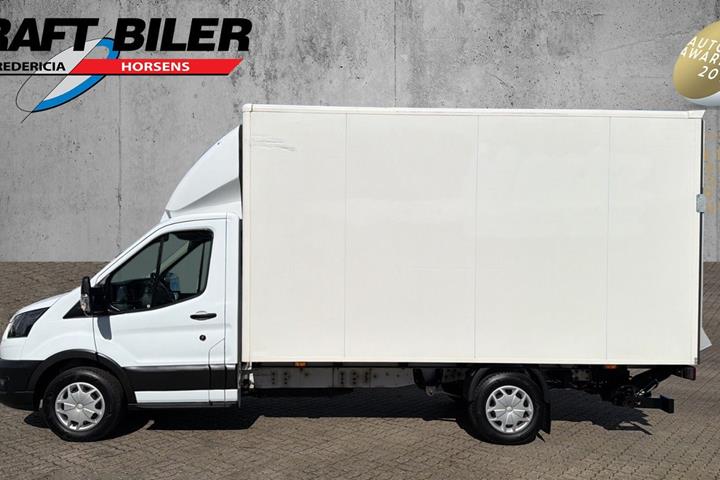 Hvid Ford Transit 350 L3 Chassis fra 2023