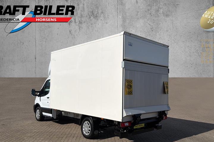 Hvid Ford Transit 350 L3 Chassis fra 2023