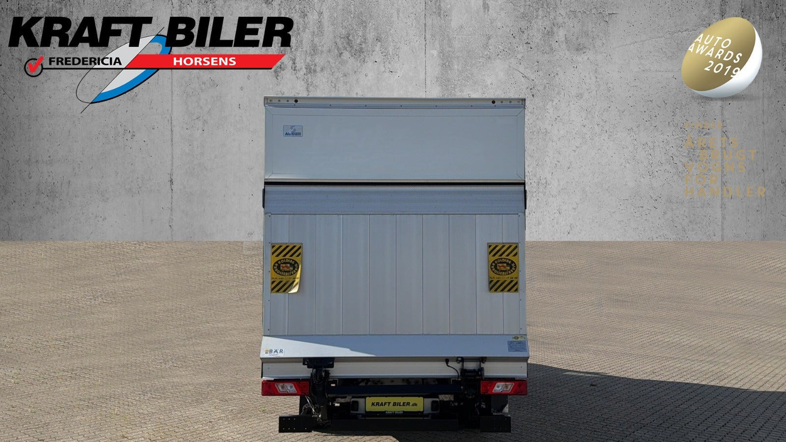 Hvid Ford Transit 350 L3 Chassis fra 2023