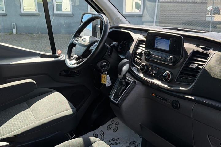 Hvid Ford Transit 350 L3 Chassis fra 2023