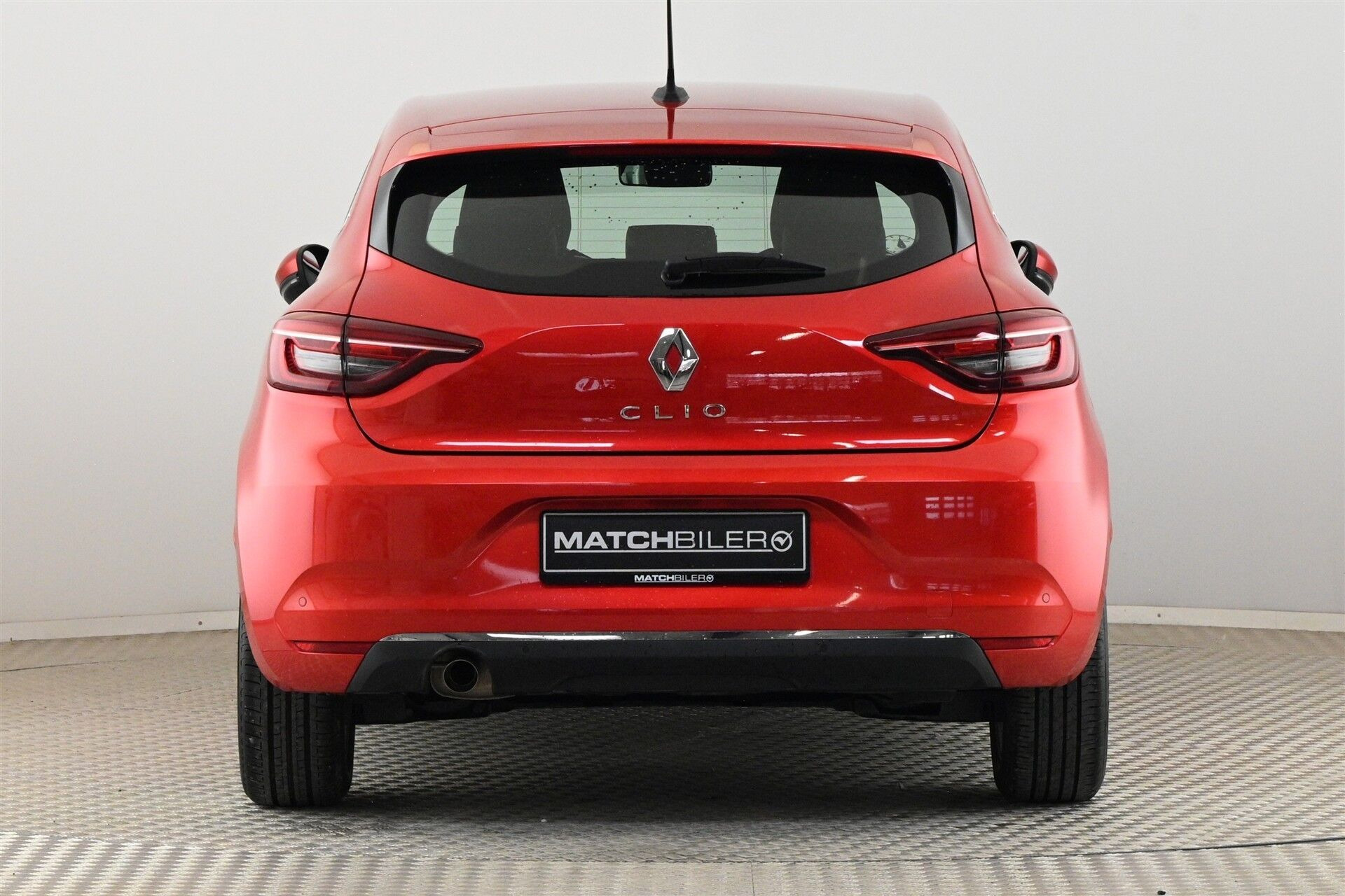 Rød Renault Clio fra 2022